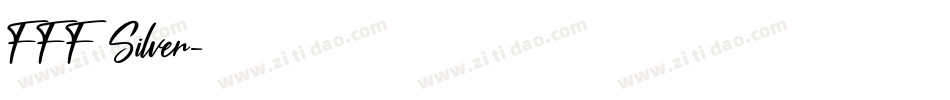 FFF Silver字体转换